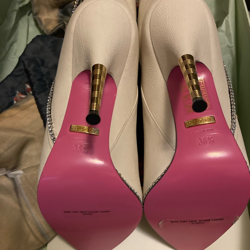 Gucci Fosca Floral Boots - Picture 12 of 16